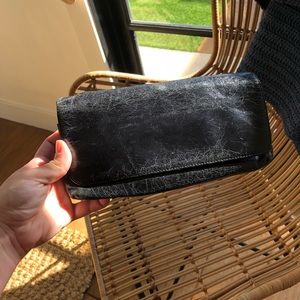 Boho international patent leather wallet